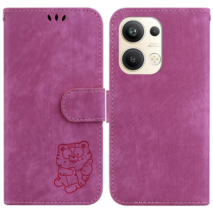 Little Tiger Embossed Leather Phone Case, For OPPO A57 4G / 5G / A57S 4G Global, For OPPO Reno9 Pro, For OPPO Reno9 Pro+, For OPPO A17 / A17K, For OPPO Reno8 Pro 5G Global, For OPPO Reno8 5G, For OPPO A96 5G / Reno7 Z 5G                                ...
