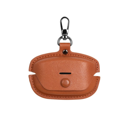 Leather TWS Earphone Protective Case with Hook, For Sony WF-1000XM6, For Sony WF-1000XM4