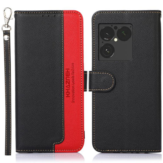 KHAZNEH Litchi Texture Leather RFID Phone Case, For Sony Xperia 1 VIII, For Sony Xperia 1 VII, For Sony Xperia 10 VI, For Sony Xperia 1 VI, For Sony Xperia 5 VI, For Sony Xperia 5 V