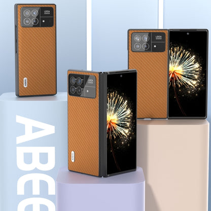 ABEEL Carbon Fiber Texture Protective Phone Case, For Xiaomi Mix Fold 3