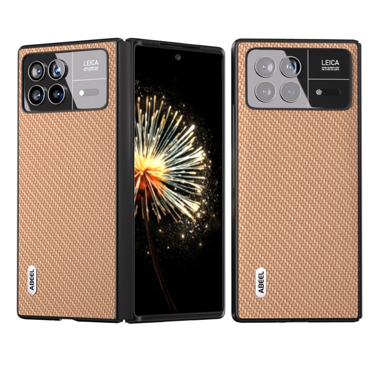 ABEEL Carbon Fiber Texture Protective Phone Case, For Xiaomi Mix Fold 3