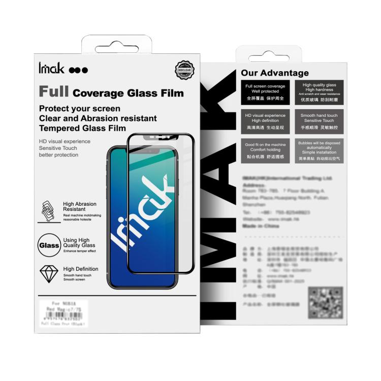 imak 9H Surface Hardness Full Screen Tempered Glass Film Pro+ Series, For Sony Xperia 10 VII/10 VIII, For Sony Xperia 1 VII, For Sony Xperia 10 VI, For Sony Xperia 1 VI, For Sony Xperia 5 V