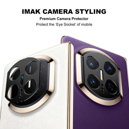 IMAK metal camera lens protector cover with circular cutout, fits quad camera lenses