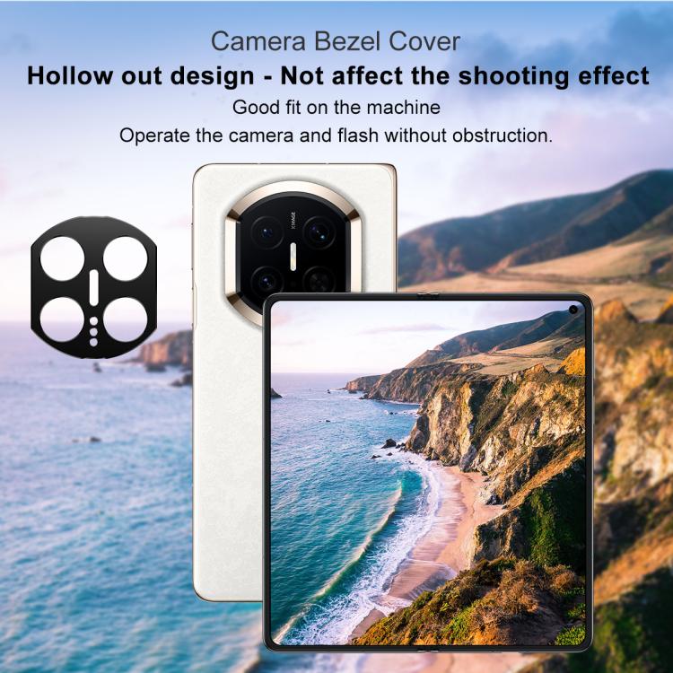 IMAK camera bezel protector cover with circular cutout and flash opening