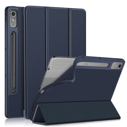 3-folding TPU Smart Leather Tablet Case, For Lenovo Tab P12 12.7 /P12 Pro 2nd Gen