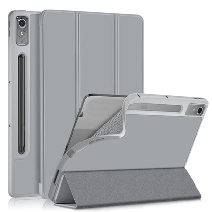 3-folding TPU Smart Leather Tablet Case, For Lenovo Tab P12 12.7 /P12 Pro 2nd Gen