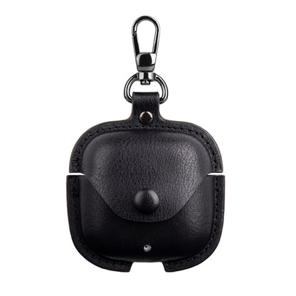 Leather TWS Earphone Protective Case with Hook, For Huawei FreeBuds SE 2 / SE 3