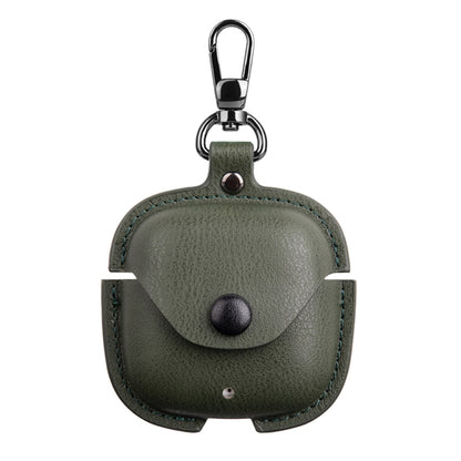 Leather TWS Earphone Protective Case with Hook, For Huawei FreeBuds SE 2 / SE 3