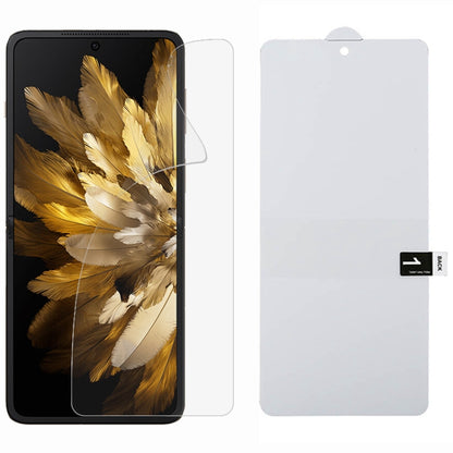 Hydrogel full-front screen protector film with clear cover for OPPO phone screen