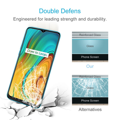 Tempered glass screen protector with reinforced glass for added durability