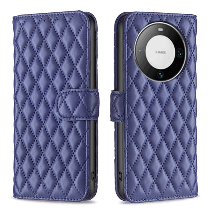 Diamond Lattice Wallet Flip Leather Phone Case, For Huawei Mate 60 Pro/Mate 60 Pro+, For Huawei Mate 60