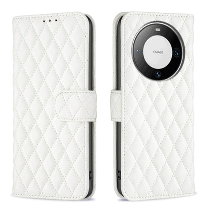 Diamond Lattice Wallet Flip Leather Phone Case, For Huawei Mate 60 Pro/Mate 60 Pro+, For Huawei Mate 60