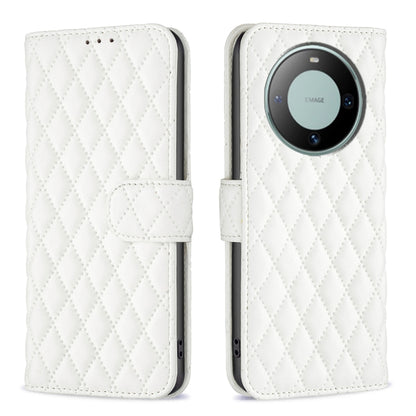 Diamond Lattice Wallet Flip Leather Phone Case, For Huawei Mate 60 Pro/Mate 60 Pro+, For Huawei Mate 60
