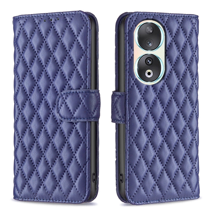 Diamond Lattice Wallet Flip Leather Phone Case, For Honor 90 5G, For Honor X7a