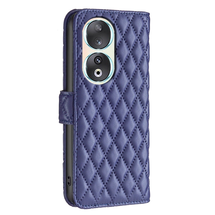 Diamond Lattice Wallet Flip Leather Phone Case, For Honor 90 5G, For Honor X7a