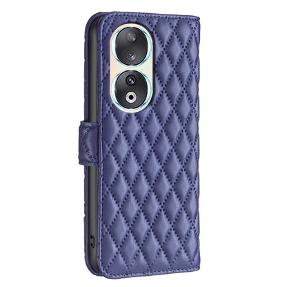 Diamond Lattice Wallet Flip Leather Phone Case, For Honor 90 5G, For Honor X7a