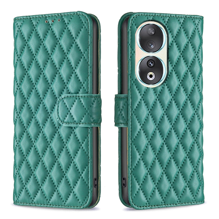 Diamond Lattice Wallet Flip Leather Phone Case, For Honor 90 5G, For Honor X7a
