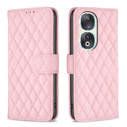 Diamond Lattice Wallet Flip Leather Phone Case, For Honor 90 5G, For Honor X7a