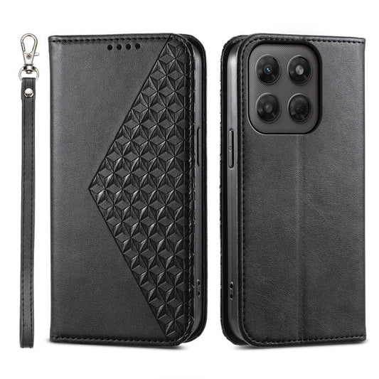 Cubic Grid Calf Texture Magnetic Leather Phone Case, For Motorola Moto G47 / G37 / G37 Power 5G, For Motorola Edge 70 Pro 5G, For Motorola Edge 70 Fusion 5G, For Motorola Moto G15, For Motorola Moto G Stylus 5G 2024, For Motorola Moto G24              ...