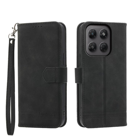 Dierfeng Dream Line TPU Hybrid PU Leather Phone Case, For Motorola Moto G47 / G37 / G37 Power 5G, For Motorola Edge 70 Pro 5G, For Motorola Edge 70 Fusion 5G, For Motorola Moto G15, For Motorola Moto G Stylus 5G 2024, For Motorola Moto G24             ...