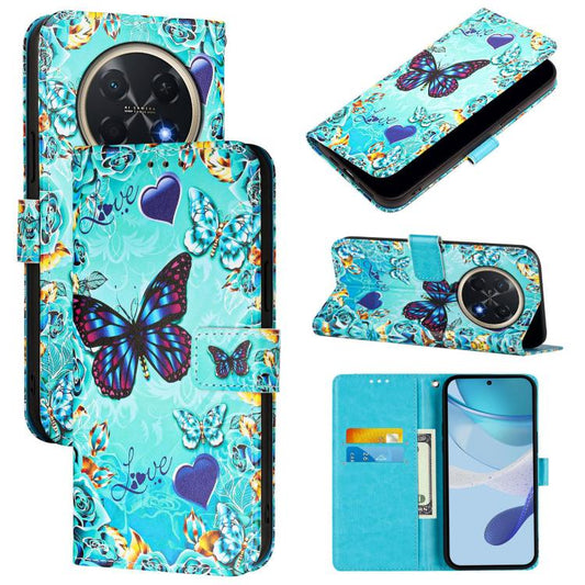 Colored Drawing Pattern Plain Weave Leather Phone Case, For Huawei Pura 90 Pro Max, For Huawei Pura 90 Pro, For Huawei Mate 70 Air, For Huawei nova 13 Pro, For Huawei nova 13 / nova 12, For Huawei Mate 60, For Huawei Mate 60 Pro