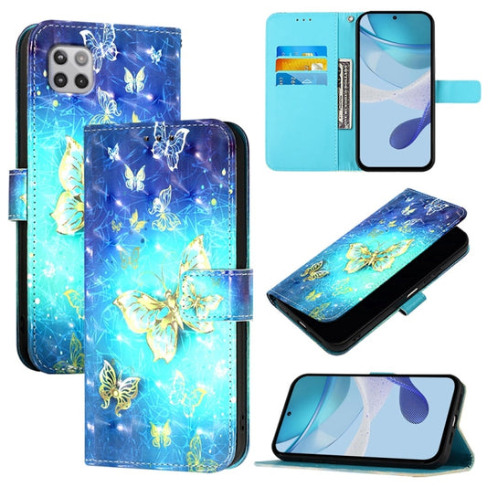 3D Painting Horizontal Flip Leather Phone Case, For Motorola One 5G Ace / Moto G 5G 2020, For Motorola Moto G Power 2021, For Motorola Moto G Play 2021, For Motorola Moto G Stylus 4G 2021, For Motorola Moto G 5G 2022