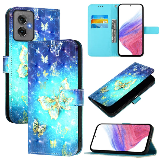 3D Painting Horizontal Flip Leather Phone Case, For Motorola Moto G55, For Motorola Edge 50 5G Global, For Motorola Edge 50 Neo, For Motorola Moto E14, For Motorola Moto G85, For Motorola Moto G53 5G / Moto G13, For Motorola Edge 50 Ultra              ...
