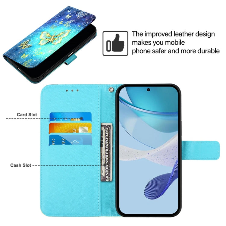 3D Painting Horizontal Flip Leather Phone Case, For Huawei Enjoy 9s / P Smart 2019