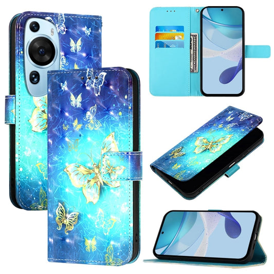 3D Painting Horizontal Flip Leather Phone Case, For Huawei P60 Art, For Huawei P60, For Huawei P60 Pro, For Huawei Enjoy 50 Pro 4G / Nova Y90, For Huawei Enjoy 50 4G / Nova Y70 Plus, For Huawei P50 Pro, For Huawei P50, For Huawei Enjoy 20 SE / Y7a 4G  ...