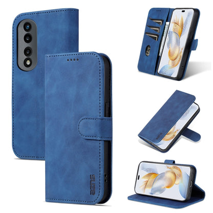 AZNS Skin Feel Calf Texture Flip Leather Phone Case, For Honor 90 Pro, For Honor 90