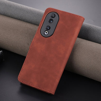 AZNS Skin Feel Calf Texture Flip Leather Phone Case, For Honor 90 Pro, For Honor 90