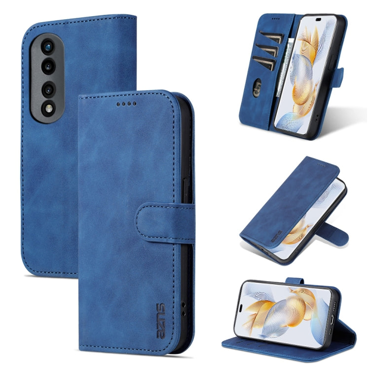 AZNS Skin Feel Calf Texture Flip Leather Phone Case, For Honor 90 Pro, For Honor 90