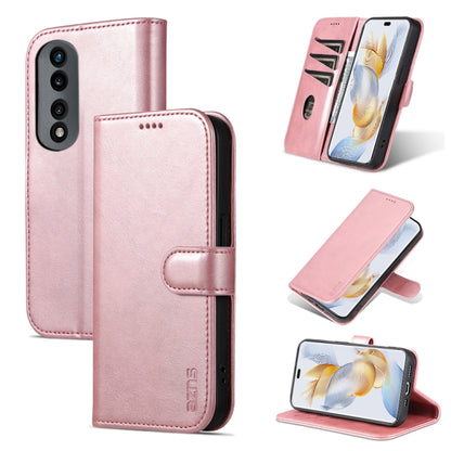 AZNS Skin Feel Calf Texture Flip Leather Phone Case, For Honor 90 Pro, For Honor 90