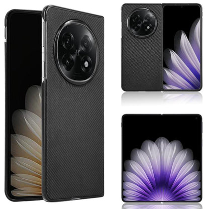 Black PU leather phone case with textured finish and large oval camera cutout.