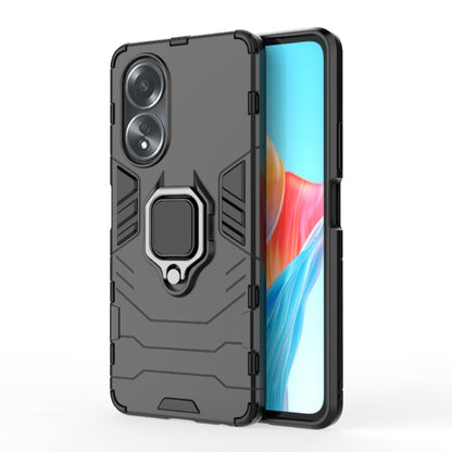 Shockproof PC + TPU Holder Phone Case, For OPPO A58 4G, For OPPO A38 4G, For OPPO A78 4G