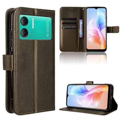 Diamond Texture Leather Phone Case, For Doogee Note 56X / Note 56X Pro, For Doogee Note 56 / Note 56 Pro, For Doogee Note 59 / Note 59 Pro, For Doogee Note 58 / Note 58 Pro, For Doogee X98