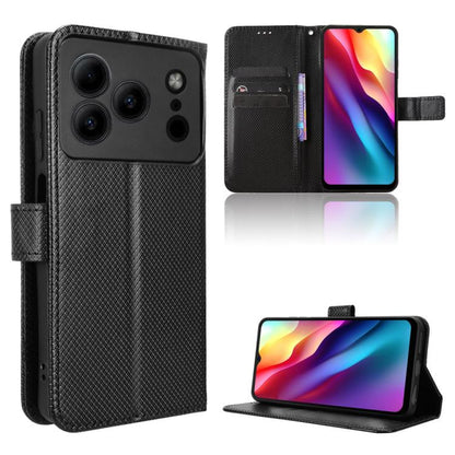 Diamond Texture Leather Phone Case, For Doogee Note 56X / Note 56X Pro, For Doogee Note 56 / Note 56 Pro, For Doogee Note 59 / Note 59 Pro, For Doogee Note 58 / Note 58 Pro, For Doogee X98