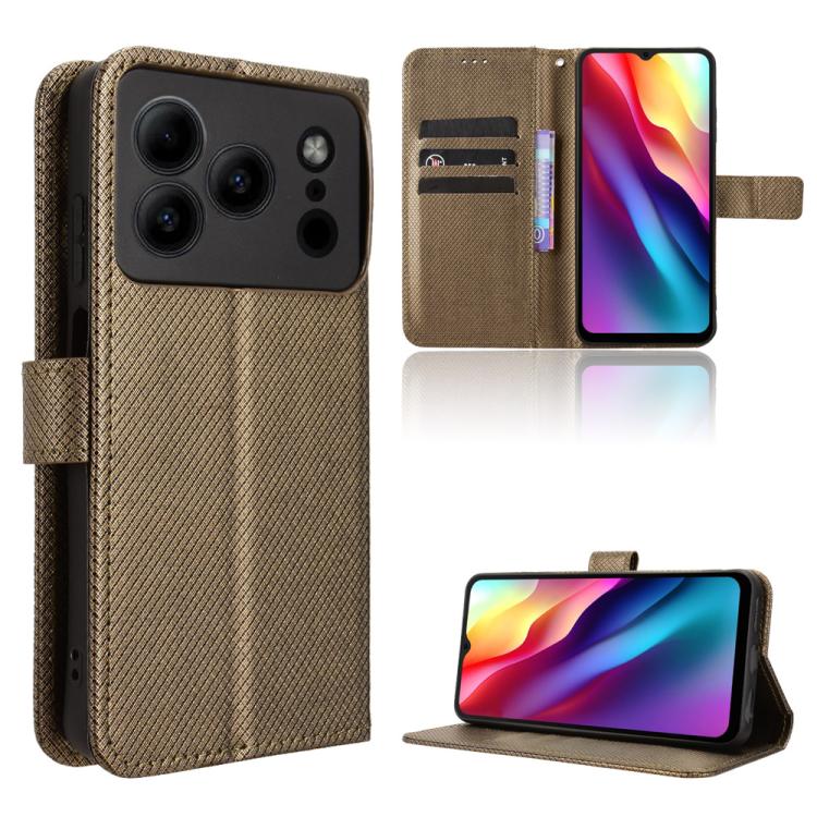 Diamond Texture Leather Phone Case, For Doogee Note 56X / Note 56X Pro, For Doogee Note 56 / Note 56 Pro, For Doogee Note 59 / Note 59 Pro, For Doogee Note 58 / Note 58 Pro, For Doogee X98