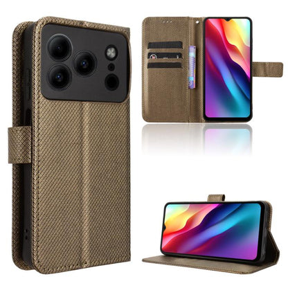 Diamond Texture Leather Phone Case, For Doogee Note 56X / Note 56X Pro, For Doogee Note 56 / Note 56 Pro, For Doogee Note 59 / Note 59 Pro, For Doogee Note 58 / Note 58 Pro, For Doogee X98