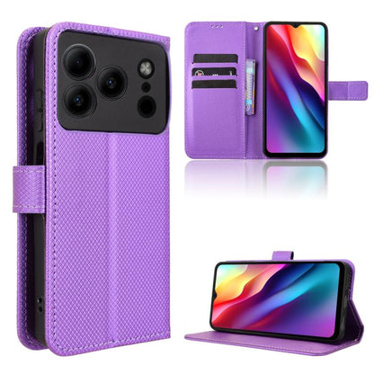 Diamond Texture Leather Phone Case, For Doogee Note 56X / Note 56X Pro, For Doogee Note 56 / Note 56 Pro, For Doogee Note 59 / Note 59 Pro, For Doogee Note 58 / Note 58 Pro, For Doogee X98