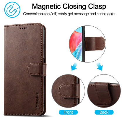 LC.IMEEKE Calf Texture Horizontal Flip Leather Case, For OPPO A58 4G / A98 5G / F23 5G, For OPPO A78 4G