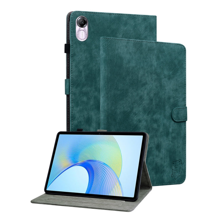 Embossed Tiger Pattern Leather Tablet Case, For Honor Pad 9 12.1, For Honor Pad X8 Pro/X9