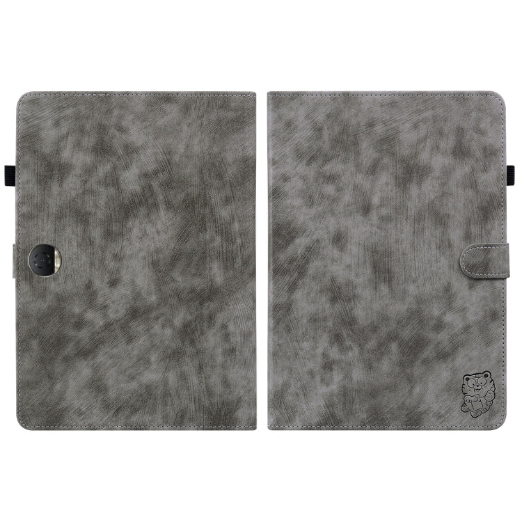 Embossed Tiger Pattern Leather Tablet Case, For Honor Pad 9 12.1, For Honor Pad X8 Pro/X9