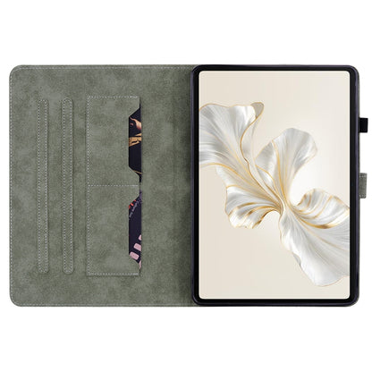 Embossed Tiger Pattern Leather Tablet Case, For Honor Pad 9 12.1, For Honor Pad X8 Pro/X9