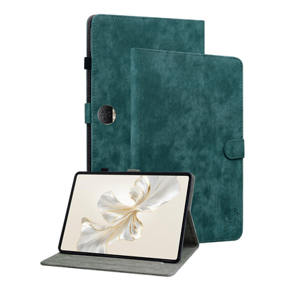 Embossed Tiger Pattern Leather Tablet Case, For Honor Pad 9 12.1, For Honor Pad X8 Pro/X9