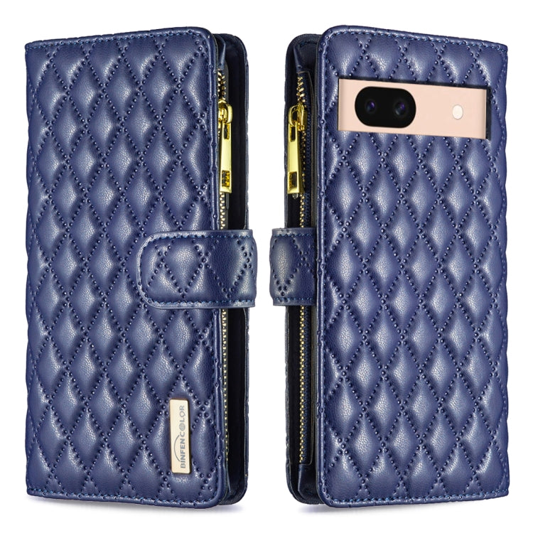 Diamond Lattice Zipper Wallet Leather Flip Phone Case, For Google Pixel 11a, For Google Pixel 11 / 11 Pro, For Google Pixel 8a