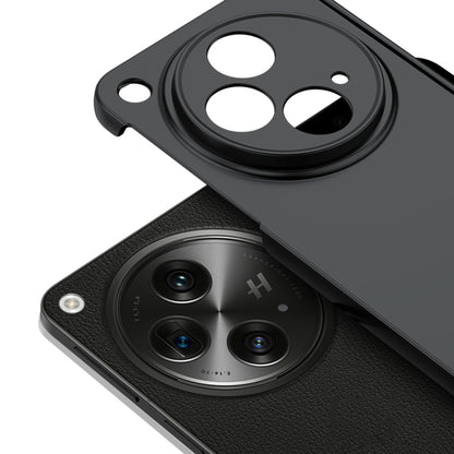 Black PC phone case close-up showing camera rings and textured grip back