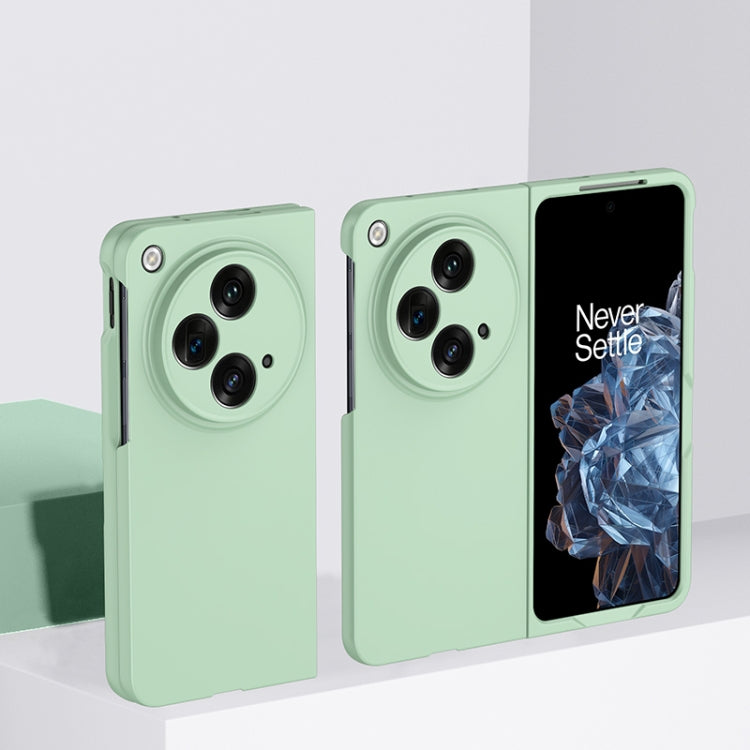 Light green phone case with camera cutouts for OPPO Find N3 / OnePlus Open