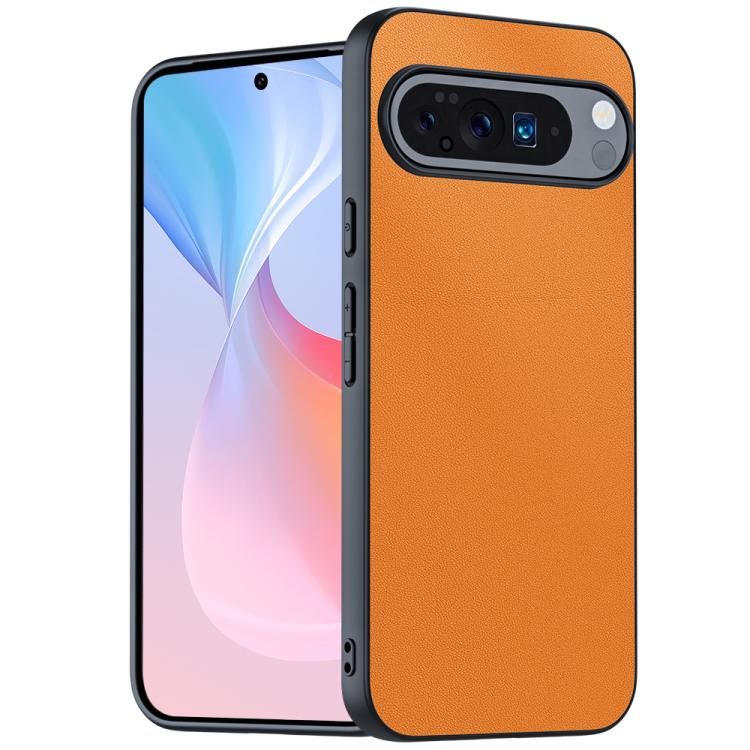 Ultra-thin Plain Skin Leather Phone Case, For Google Pixel 11 Pro XL, For Google Pixel 11, For Google Pixel 11 Pro, For Google Pixel 10 Pro XL, For Google Pixel 10 / 10 Pro, For Google Pixel 9a, For Google Pixel 9 Pro XL, For Google Pixel 9 / 9 Pro    ...