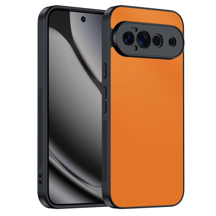 Ultra-thin Plain Skin Leather Phone Case, For Google Pixel 11 Pro XL, For Google Pixel 11, For Google Pixel 11 Pro, For Google Pixel 10 Pro XL, For Google Pixel 10 / 10 Pro, For Google Pixel 9a, For Google Pixel 9 Pro XL, For Google Pixel 9 / 9 Pro    ...